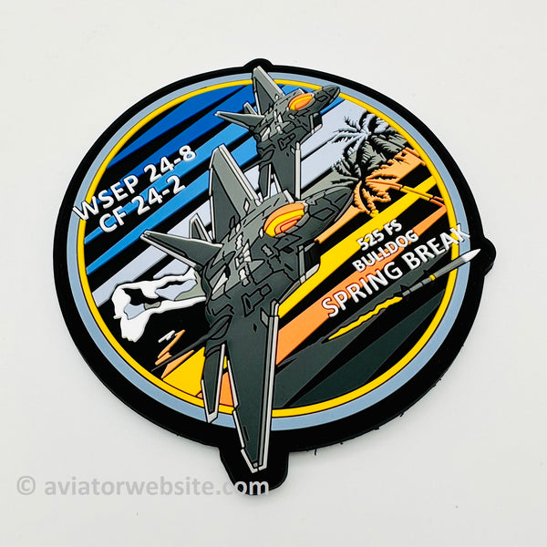 USAF 355th FS PVC パッチ