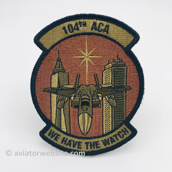 USAF 1st ACCS ナイトウォッチ　パッチ DOOMSDAY AFSOC AWACS BOEING 747 E-4B NIGHT WATCH Size Does