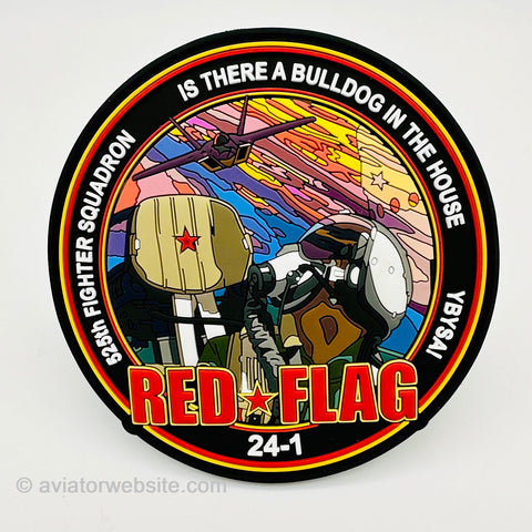 525 FS Red Flag Patch