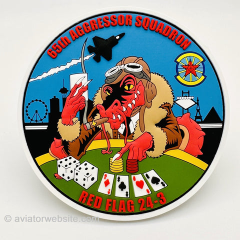 65th AGRS - F-35 RED FLAG 24-3 PATCH - MP0923