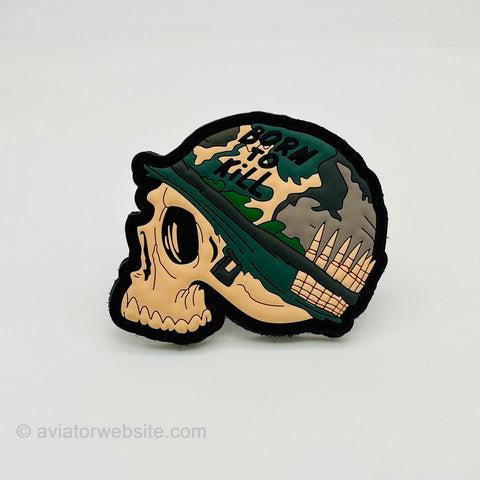 Born to Kill Helmet Patch