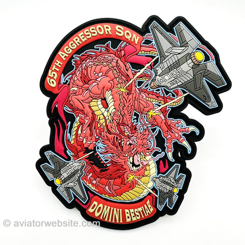 65th AGRS SQ 2024 "Domini Bestiae" F-35 PATCH - MP0761
