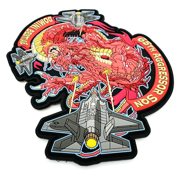 65th AGRS SQ 2024 "Domini Bestiae" F-35 PATCH - MP0761