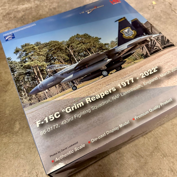 F-15C "Grim Reapers 1977 - 2022" 86-0172, 493rd Fighter Squadron, RAF Lakenheath, England , March 2022