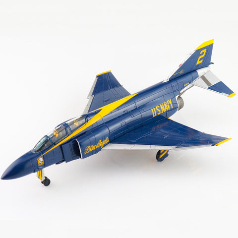 McDonnell Douglas F-4J Phantom II 1/72 Diecast Model USN "Blue Angels #2", 1969