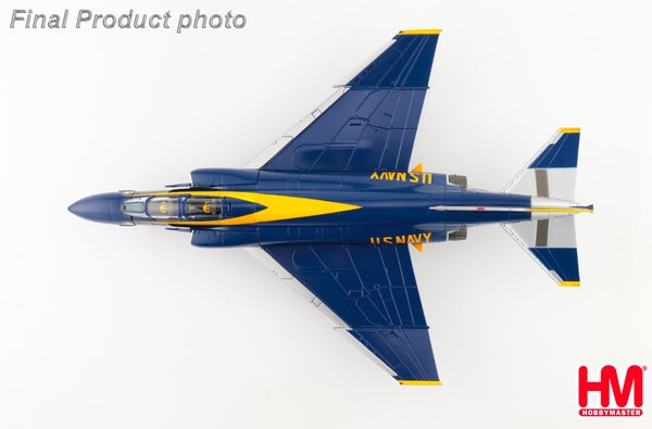 McDonnell Douglas F-4J Phantom II 1/72 Diecast Model USN "Blue Angels #2", 1969