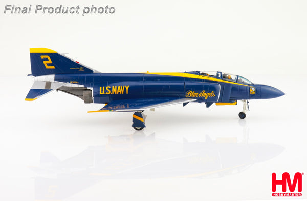 McDonnell Douglas F-4J Phantom II 1/72 Diecast Model USN "Blue Angels #2", 1969