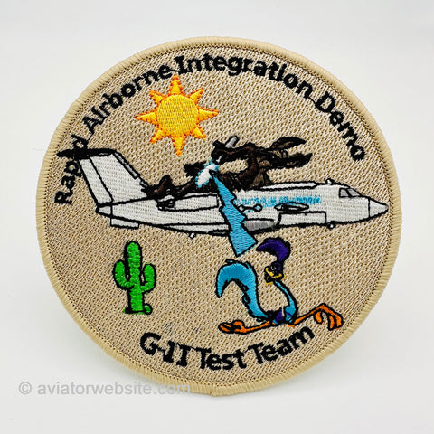 "Rapid Airborne Integration Demo" G-II Test Team Patch - MP0907