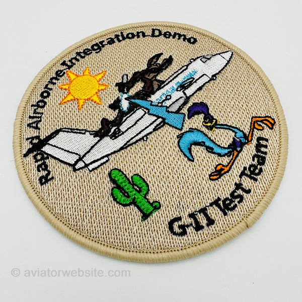 "Rapid Airborne Integration Demo" G-II Test Team Patch - MP0907