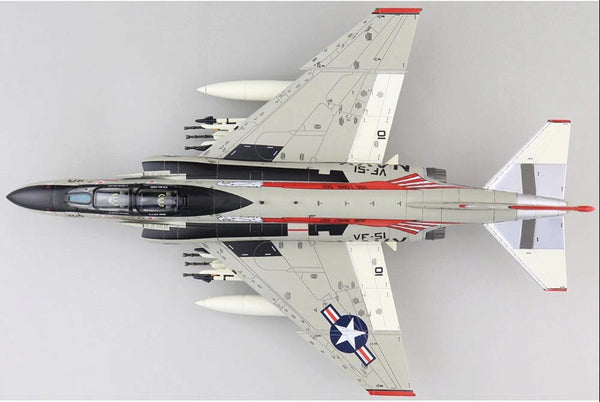 F-4B Phantom II 1/72 Die Cast Model - USN VF-51 Screaming Eagles, NL110, USS Coral Sea, Vietnam