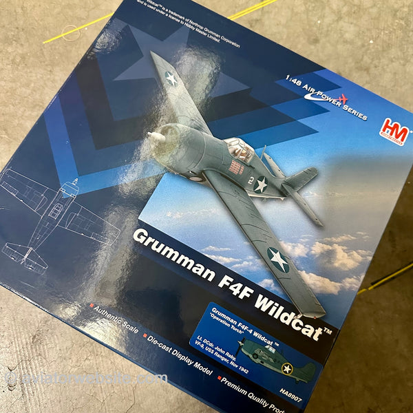 Grumman F4F-4 Wildcat 1/48 Die Cast Model HA8907 - Operation Torch Nov 1942