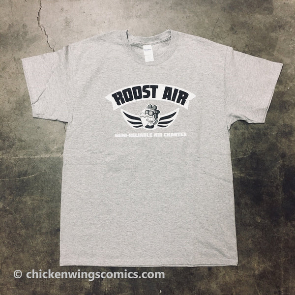 T-Shirt - "Roost Air" - Semi Reliable Air Charter