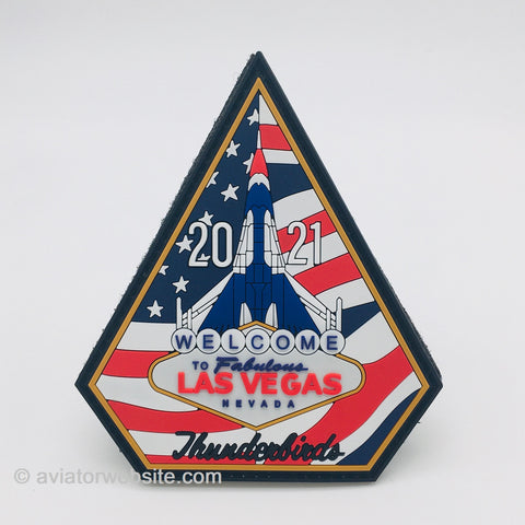 USAF Thunderbirds "2021 Las Vegas" Coffin Patch - PVC - MP0906