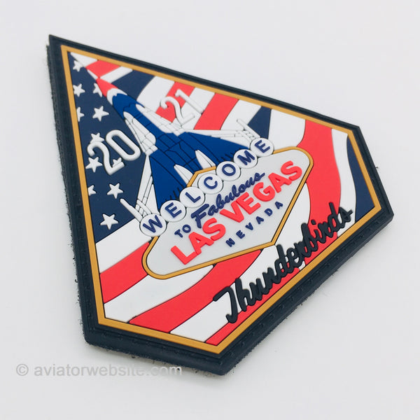 USAF Thunderbirds "2021 Las Vegas" Coffin Patch - PVC - MP0906