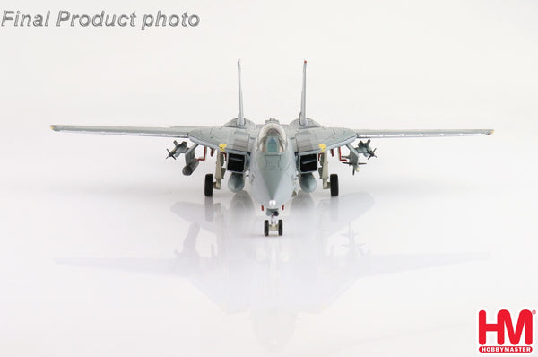 Grumman F-14D Tomcat Diecast Model USN VF-31 Tomcatters, AJ102, Tomcat Sunset 2006 - HA5245