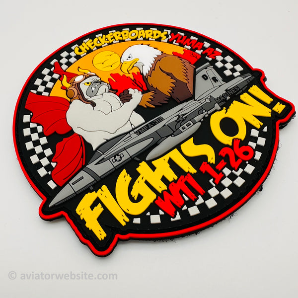 VMFA-312 "Checkerboards" WTI Course PVC Patch - MP0501