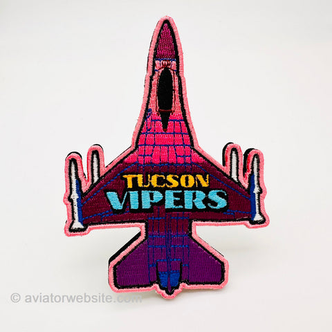 162d Wing "Tucson Vipers" F-16 Falcon Patch - MP0860