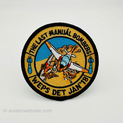 USN WEPS DET Jan 2018 T-54 Patch - MP0564