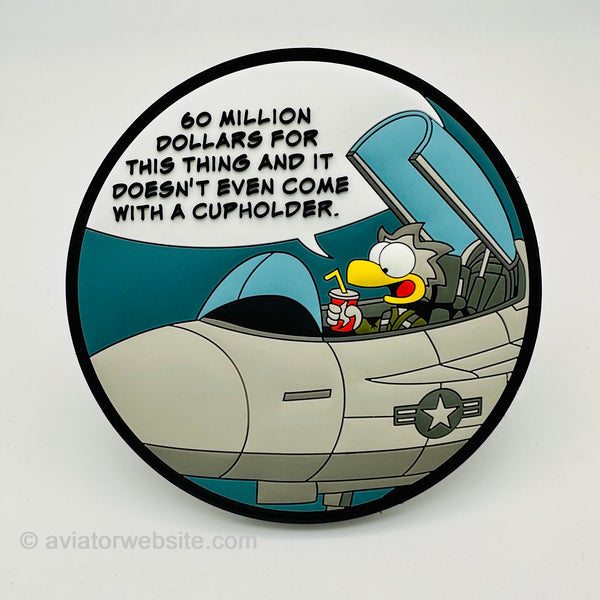 Military Morale Patch Cup Holder