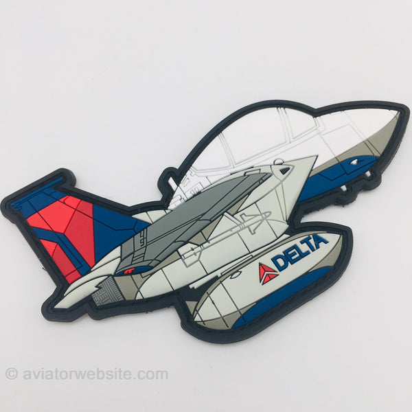 131 FS F-15 "DELTA Driver" PVC Patch - MP0742