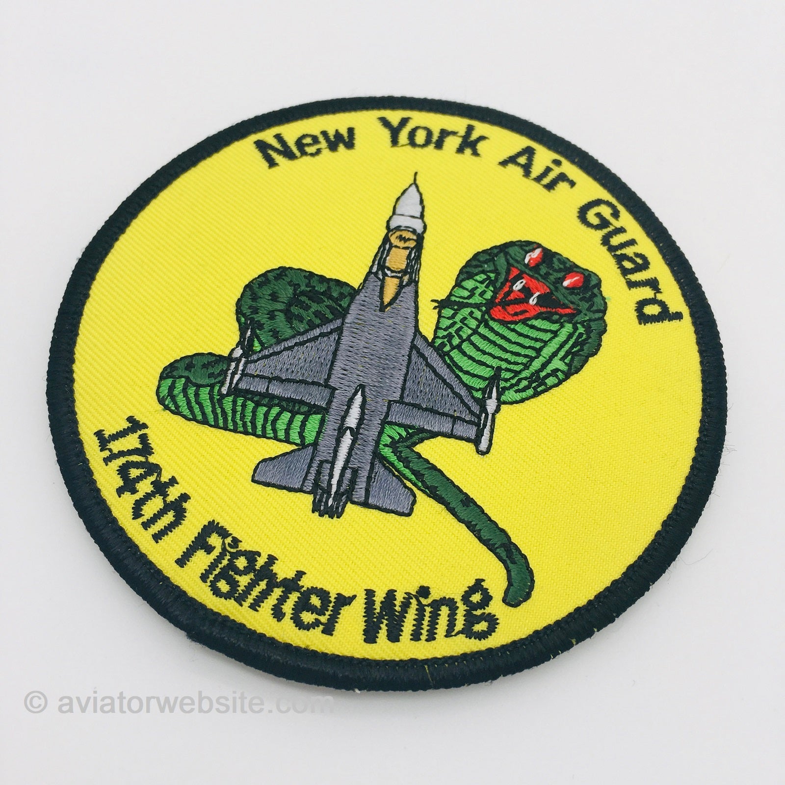 174th Fighter Wing - NY ANG Patch | AVIATORwebsite