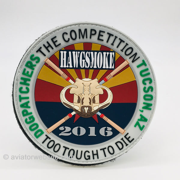 2016 "HAWGSMOKE" A-10 Patch - PVC - MP0915