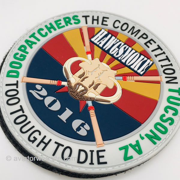 2016 "HAWGSMOKE" A-10 Patch - PVC - MP0915