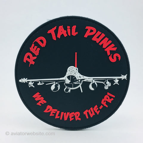 Red Tail Punks Patch