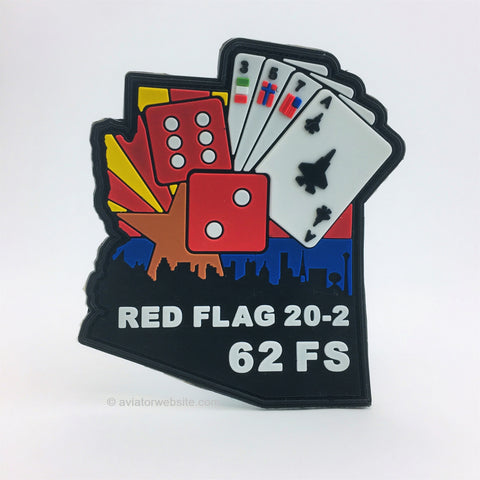 62 FS Red Flag Patch