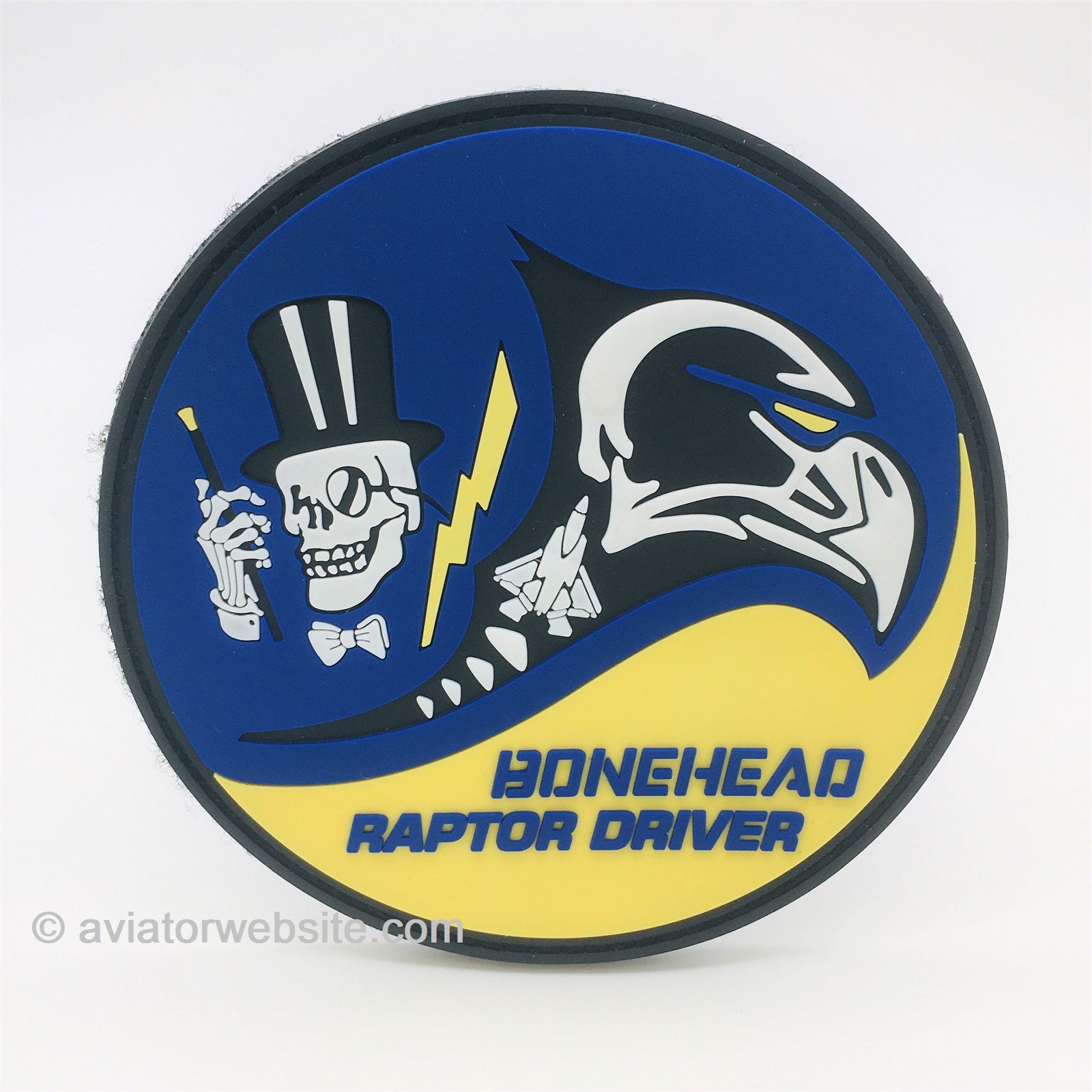 USAF 27th FS RAPTOR DRIVER パッチ USAF 27th FS RAPTOR DRIVER パッチ 27th Fighter Squadron