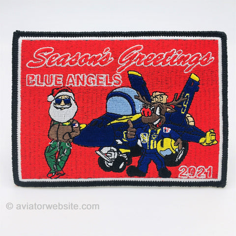 Blue Angels "Seasons Greetings" 2021 Patch - MP0230