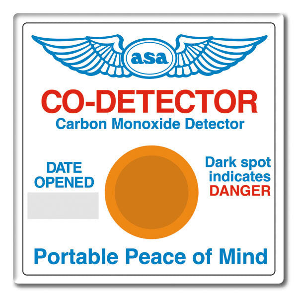 Carbon Monoxide Detector, ASA CO-D