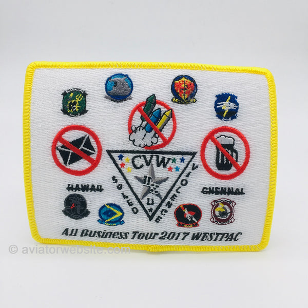 CVW-11 WESTPAC 2017 "Business Tour" Deployment