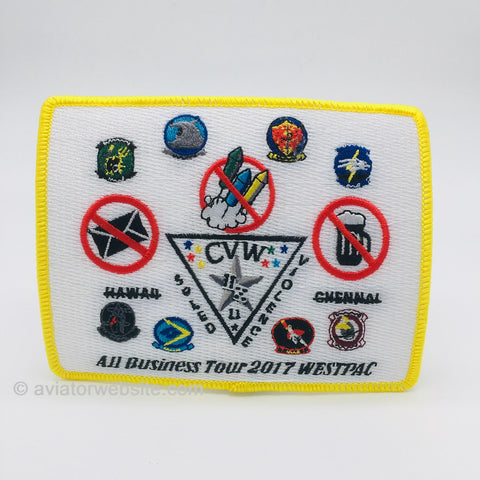 CVW-11 WESTPAC 2017 "Business Tour" Deployment