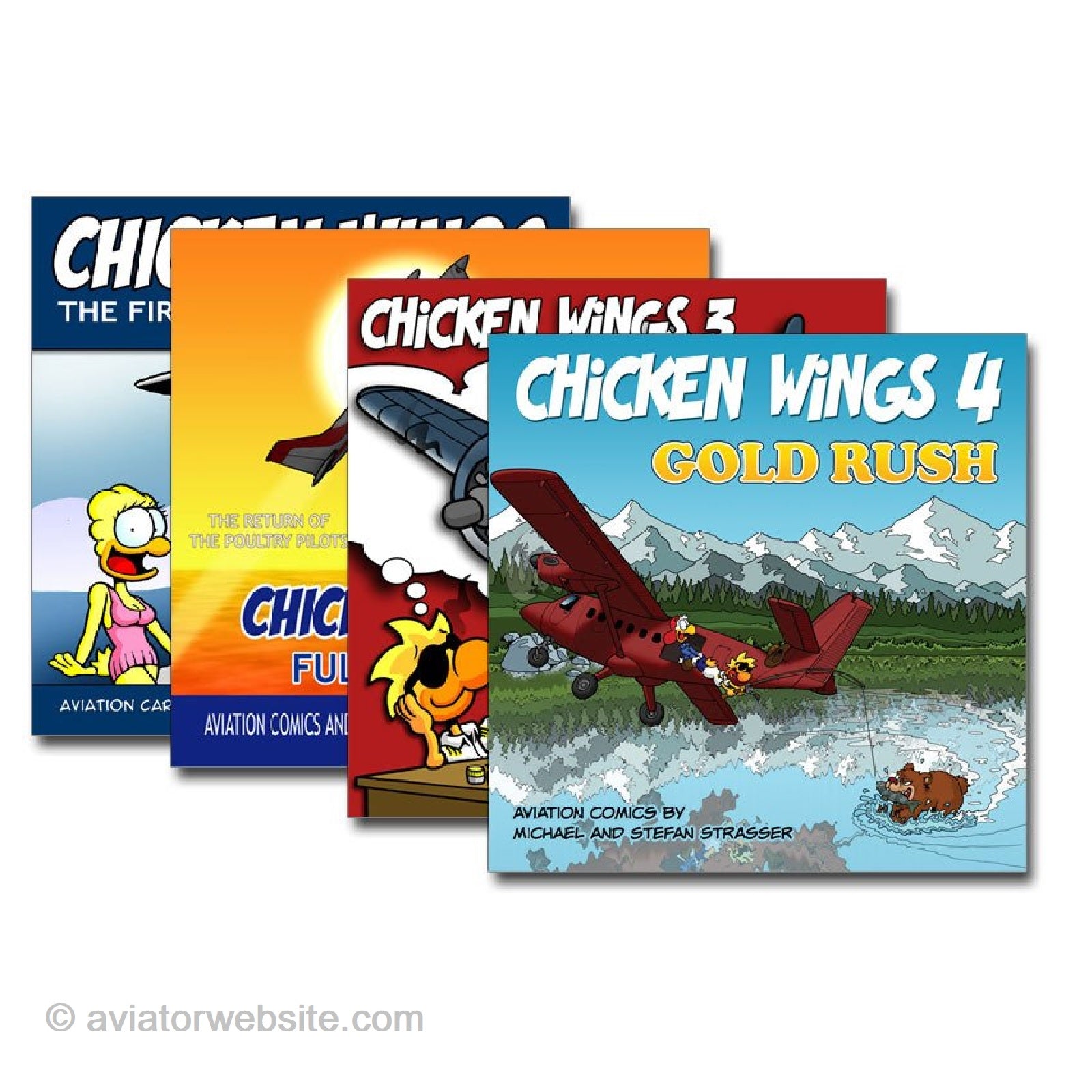 Chicken Wings Comics - The only Complete Collection | AVIATORwebsite