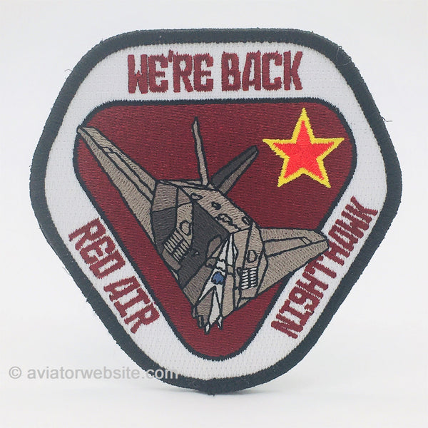 F-117 "Red Air" Nighthawk Patch - MP0327