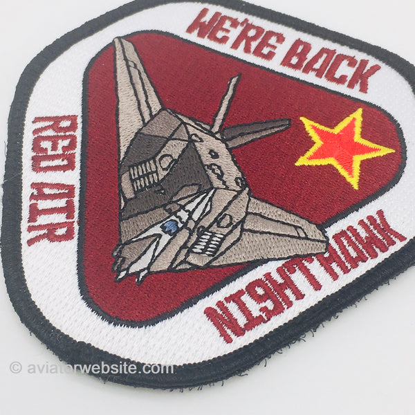F-117 "Red Air" Nighthawk Patch - MP0327