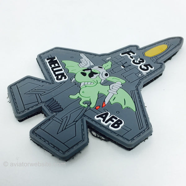 Green Bats Patch