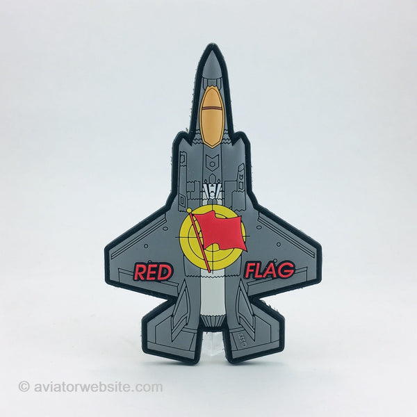 "Red Flag Fleet" PVC AIRCRAFT PATCH SET  - MP0529