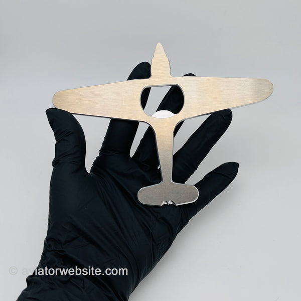 Bottle Opener - Real Aircraft Aluminum HAWKER HURRICANE