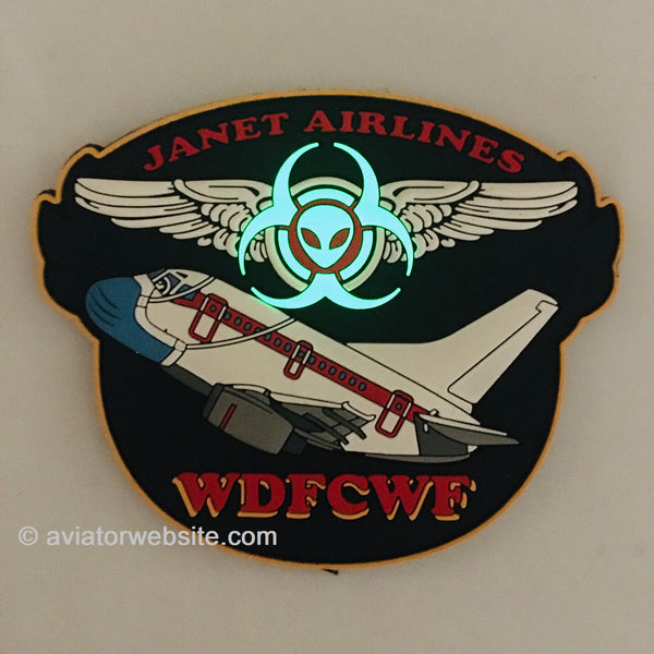 2020 "JANET" Airline VIRUS Patch - MP0917