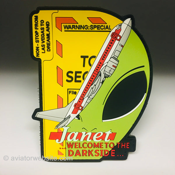 Janet Airlines Patch TOP SECRET