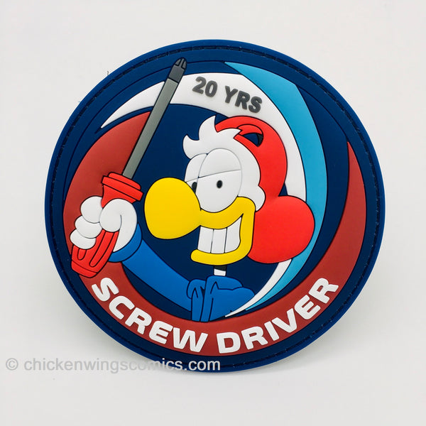 Screwdriver Funny Patch