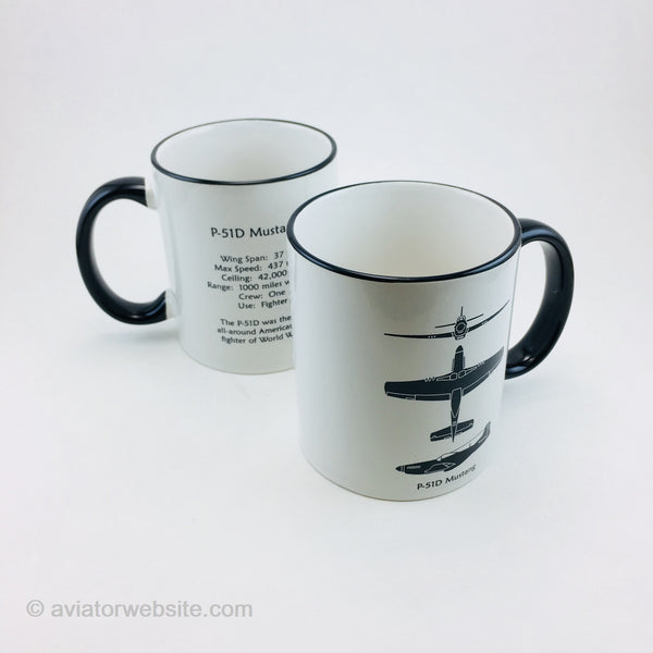 P-51 Mustang Coffee Mug