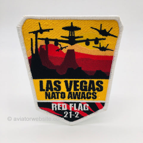 2021 NATO AWACS "RED FLAG" PATCH