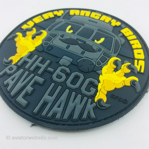 Very Angry Bird Helicopter Patch