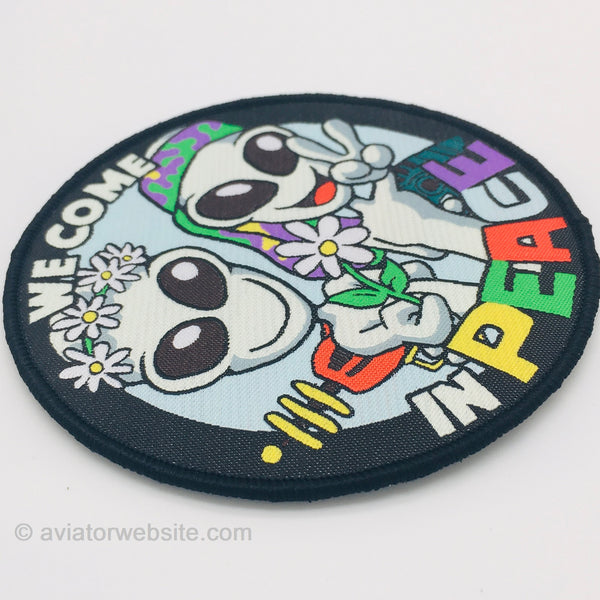 "We come in Peace" Morale Patch - MP0586