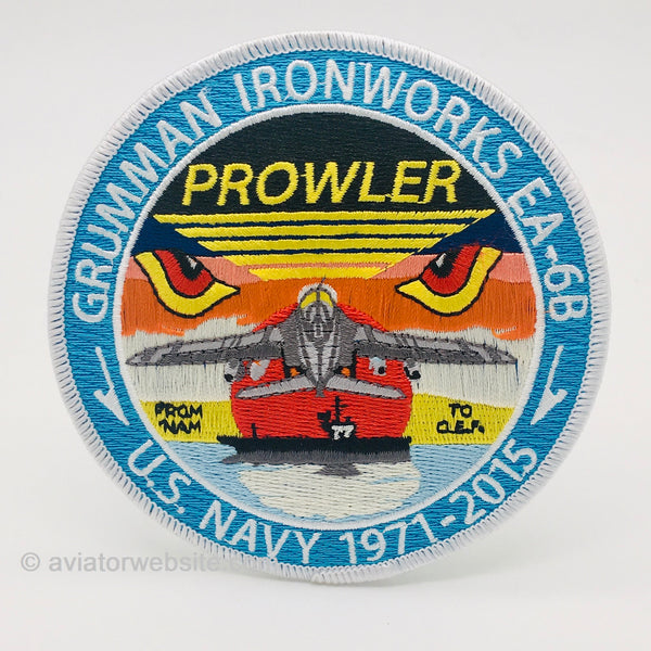 EA-6B Prowler Last Cruise Patch