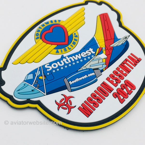 Southwest Airlines "Mission Essential" 2020 VIRUS Patch - MP0077