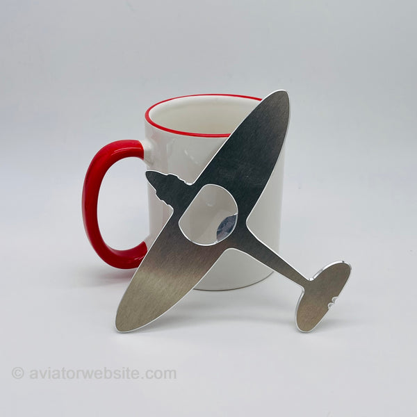 Bottle Opener - Real Aircraft Aluminum SPITFIRE